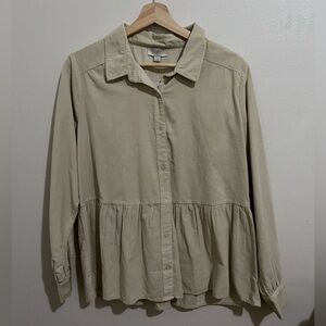 NWT Loft Button Down Top or Jacket